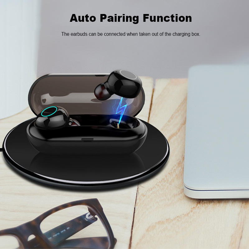 [Bluetooth 5.0] Bakeey TWS Wireless Earphone IPX8 Waterproof Touch Control Noise Cancelling Headset 71