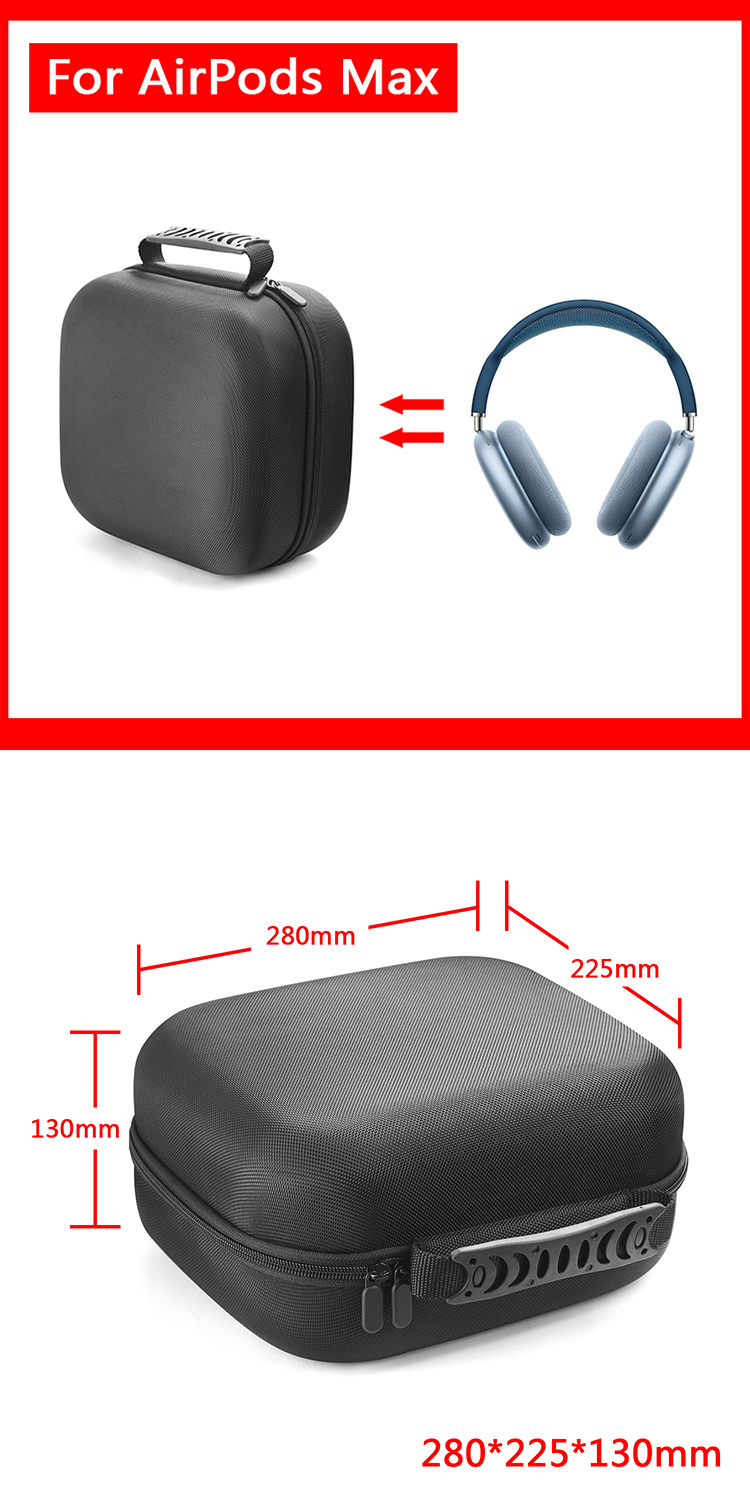 Bakeey Portable Earphone Protective Storage Bag for Airpods Max for Earphone Cable Charger Momery Card