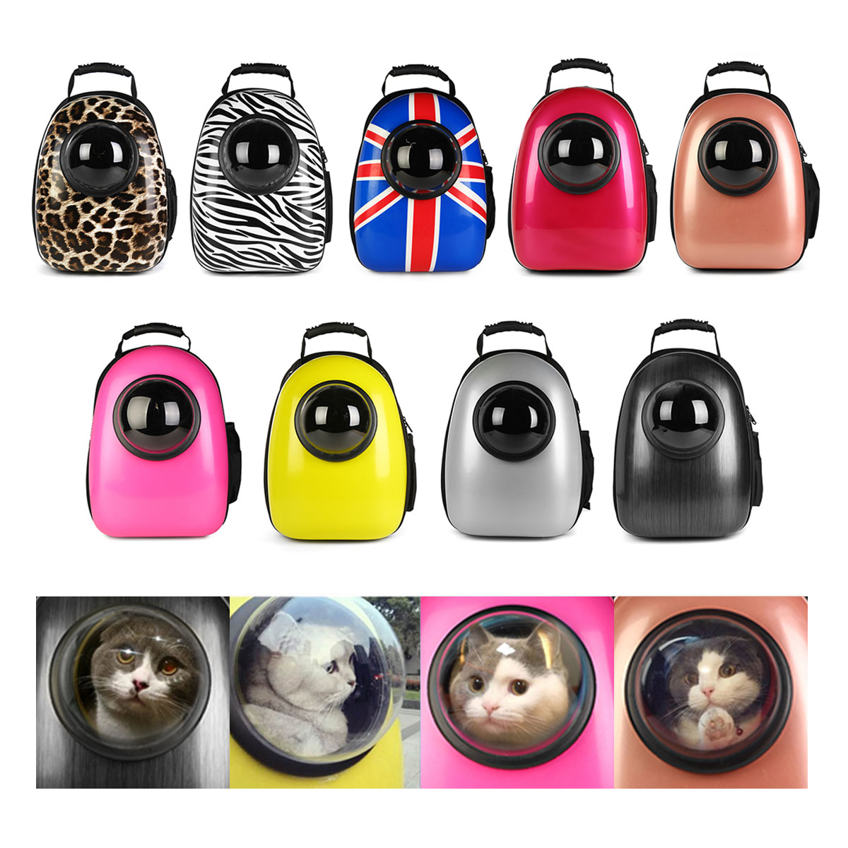

Breathable Capsule Pet Cat&Dog Puppy Travel Astronaut Space Backpack Carrier Bag