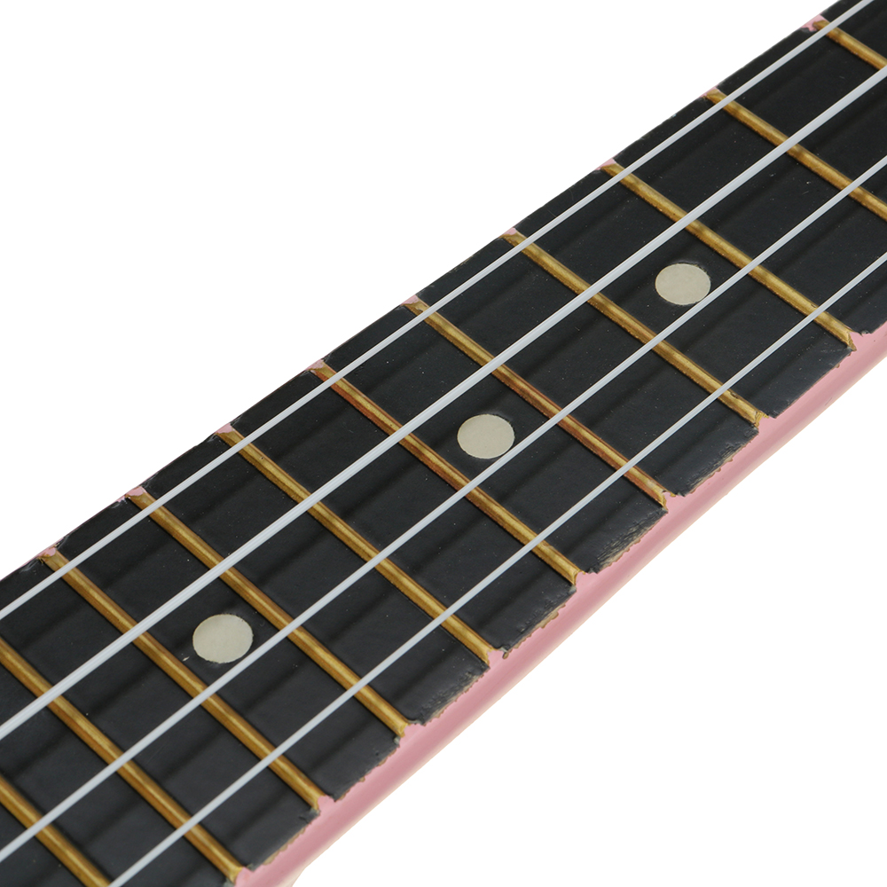 21 Inch Ukulele Kit Basswood Nylon 4 Strings Guitarra Acoustic Bass Guitar Musical Stringed Instrument for Beginners