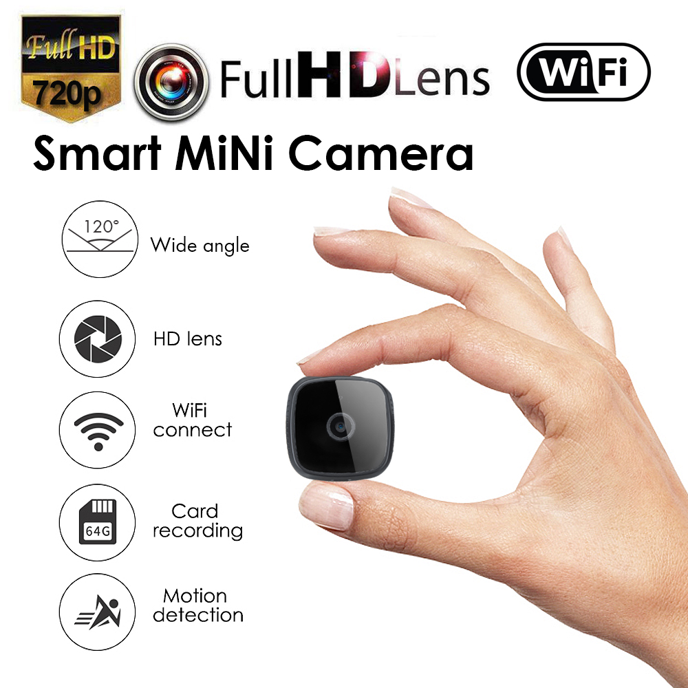 Mini C9 WIFI HD 360° IP Camera Smart Home Security Camcorder Night Vision 10