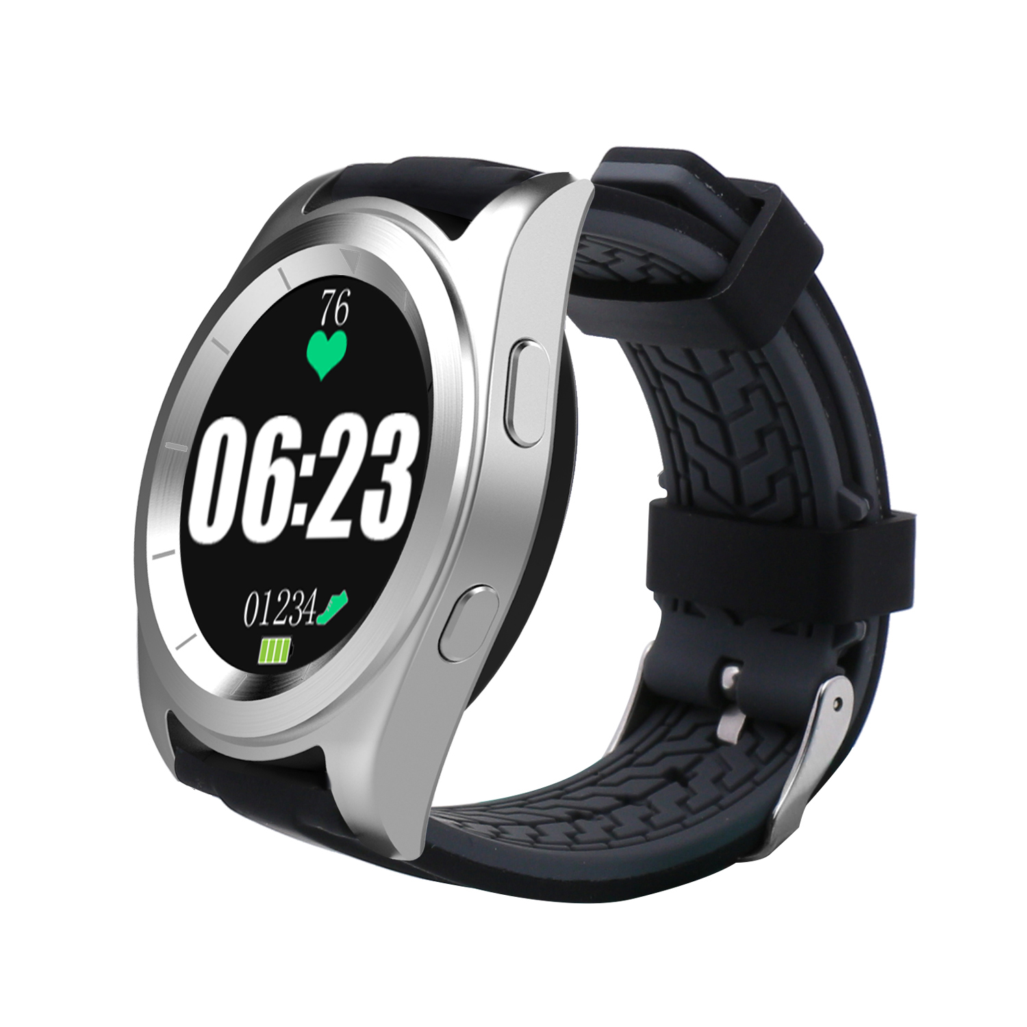 

NO.1 G6 MT2502 240 * 240 380mAh Bluetooth 4.0 Сердце Rate Smart Watch