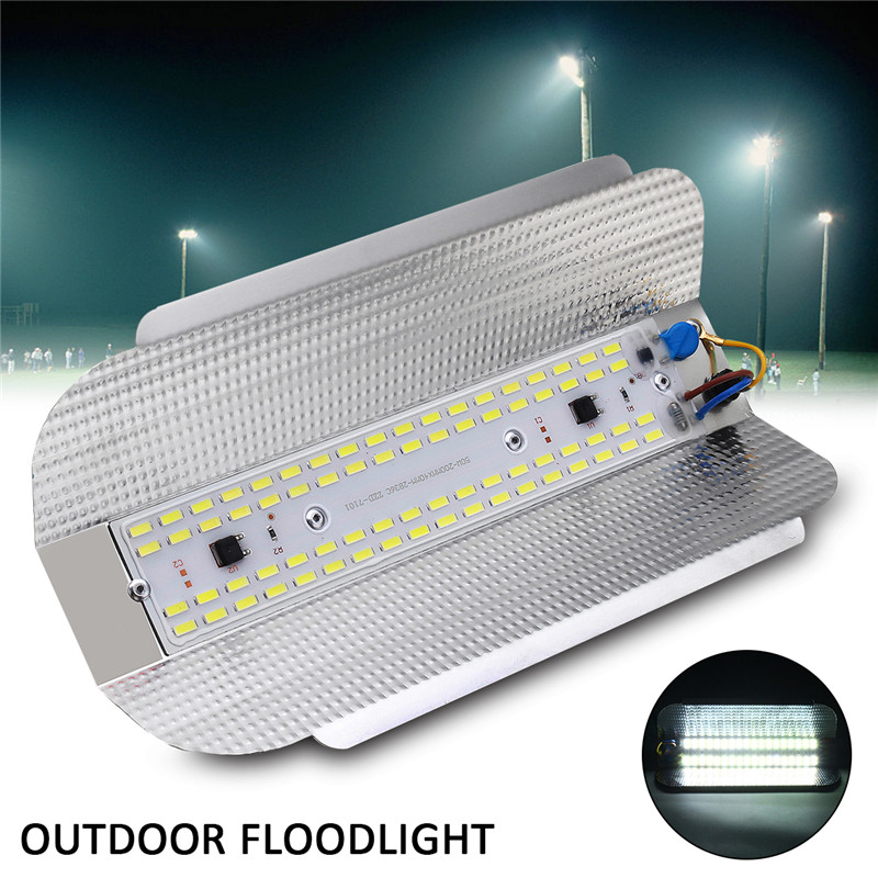 

2pcs 50W High Power 70 LED Flood Light Waterproof Lodine-tungsten Lamp Outdoor Garden AC220-240V