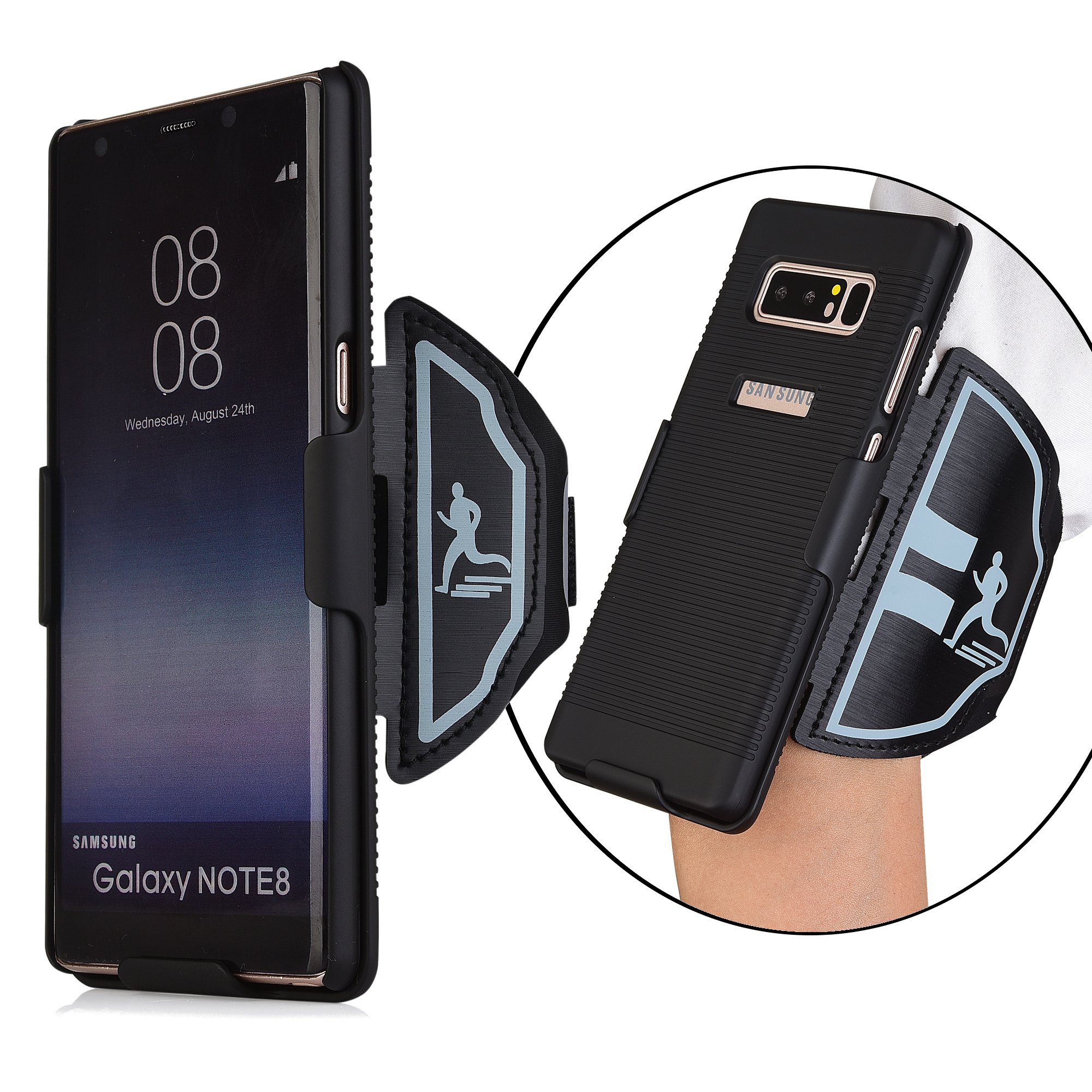 

Detachable Sports Armband Wristband Protective Case for Samsung Galaxy Note 8