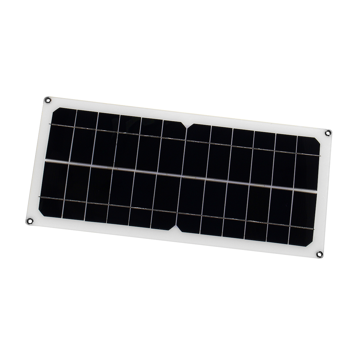 SP-10W 420*190*2.5mm Flexible Monocrystalline Solar Panel with Rear Junction Box/USB Cable 11