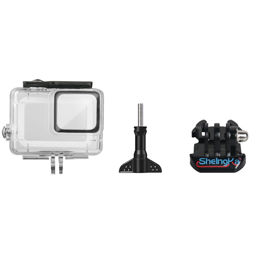 Protective Waterproof Case Diving Shell For Gopro Hero 7 White/Sliver Version FPV Camera - Photo: 6