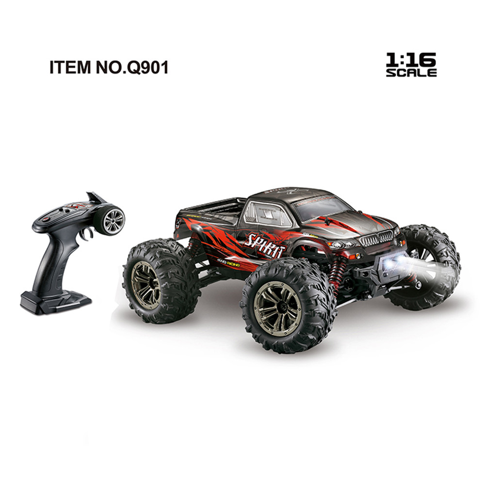 Xinlehong Q901 1/16 2.4G 4WD 52km/h Brushless Proportional Control RC Car with LED Light RTR Toys