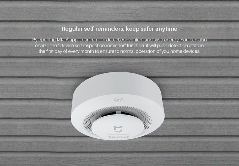 Xiaomi MiHome Honeywell Fire Smoke Alarm Detector Remote Alert Photoelectric Smoke Sensor 34