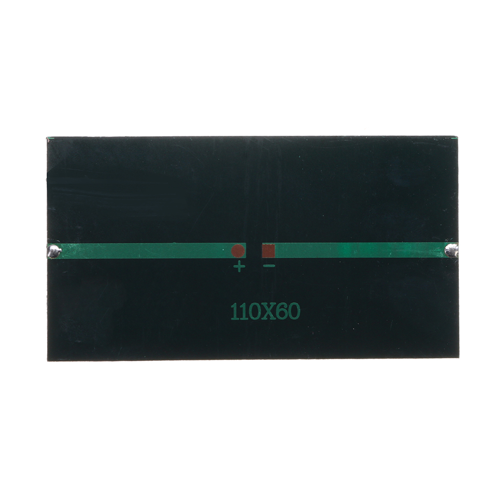 6V 1W 60*110mm Polycrystalline Mini Solar Panel Epoxy Board for DIY Learning 14