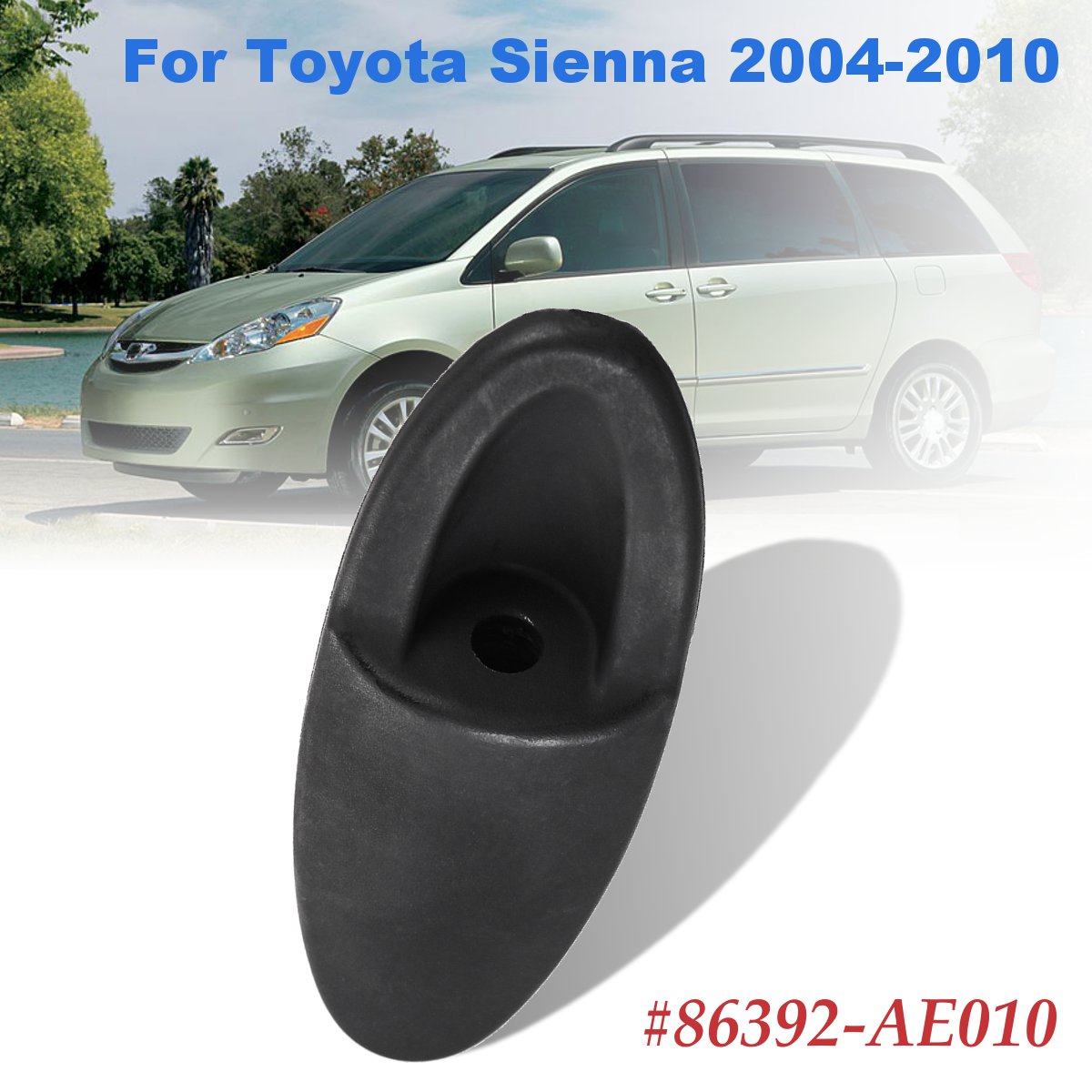 Antenna Base Bezel for 2004-2010 Toyota Sienna Ornament Replacement 86392-AE010