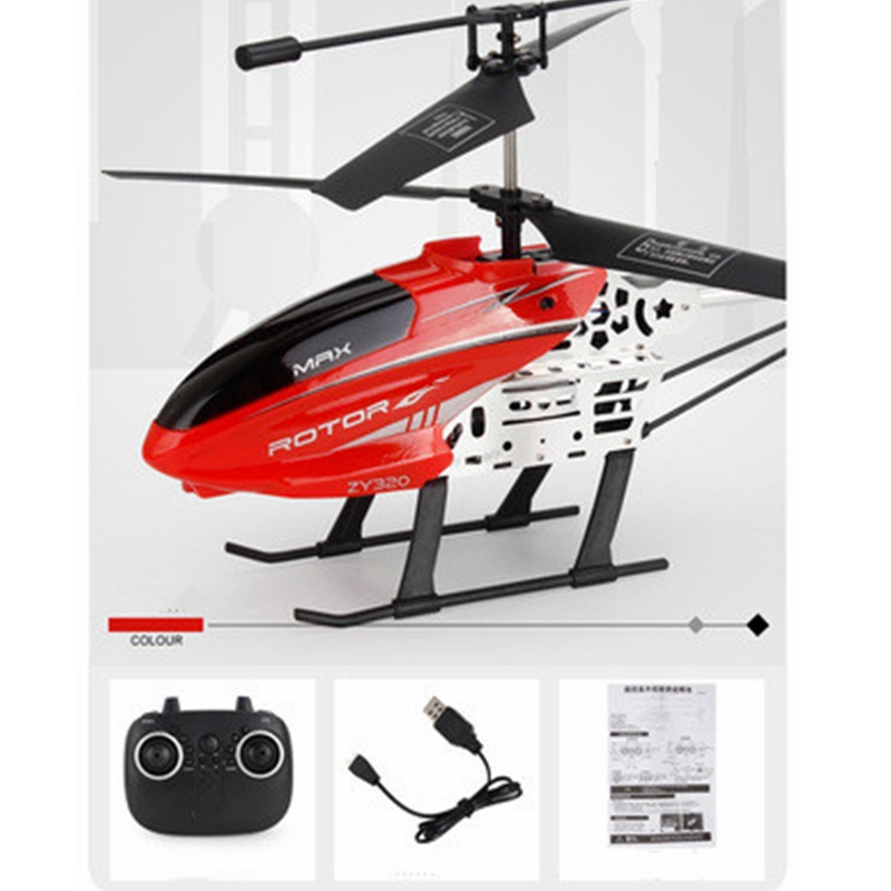 ZY320 3.5CH Altitude Hold Fall Resistant Remote Control Helicopter RTF - Photo: 3
