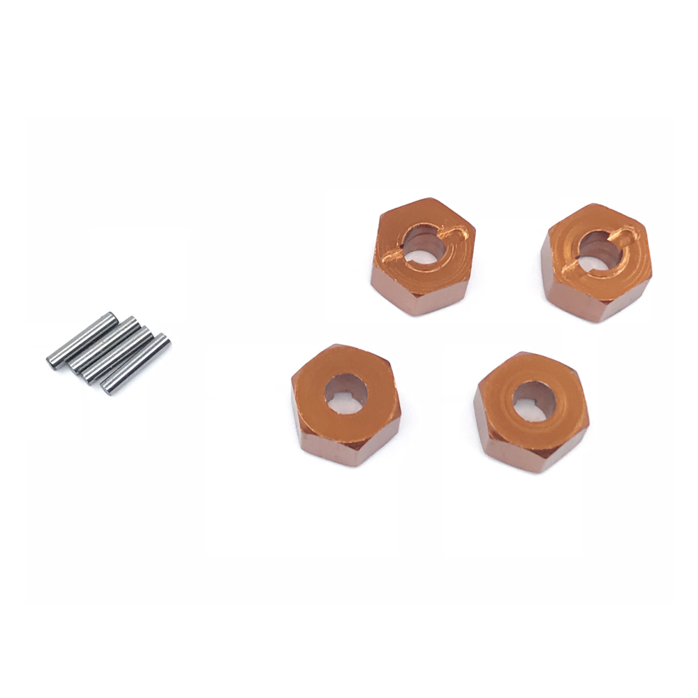 12X7mm Hexagon Connector Set For 1/10 WLtoys AXAIL YETI RC Car Parts - Photo: 4