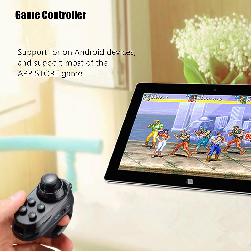 R1 Portable Mini Wireless Bluetooth 4.0 Remote Game Controller Joystick For IOS Android Gamepad VR 