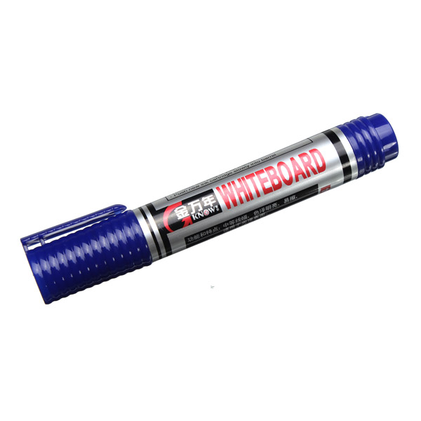 Genvana 3.5mm Marker Pen for White Board Add Ink Recycle Black Red Blue