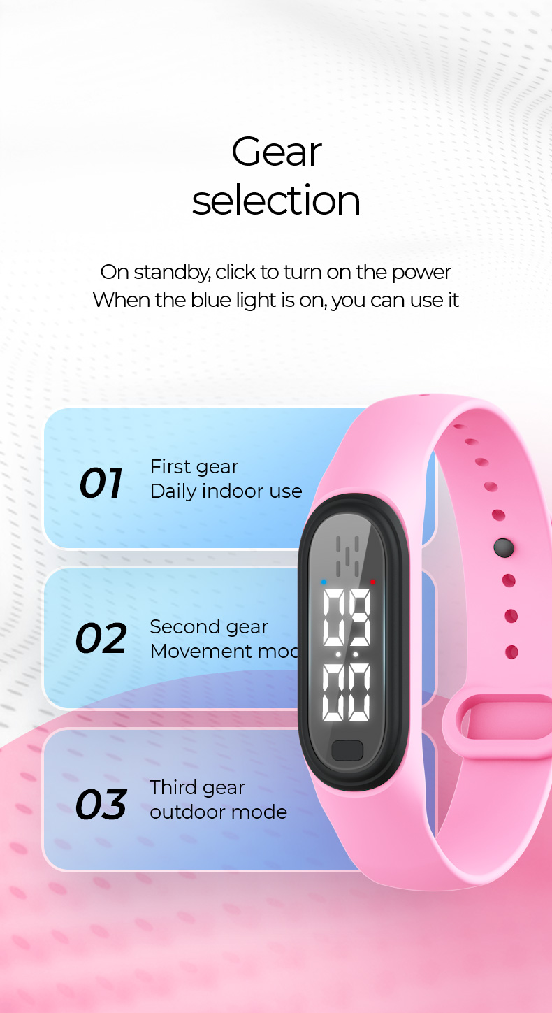 Bakeey Q2 Outdoor Ultrasonic Natural Mosquito Repellent Anti-Mosquito Insect Waterproof Long Standby Smart Bracelet