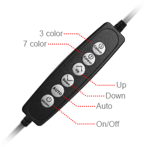 ELEGIANT EGL-03 8 inch Ring Light 3 Light Modes USB Powered Fill light Lamp with Tripod