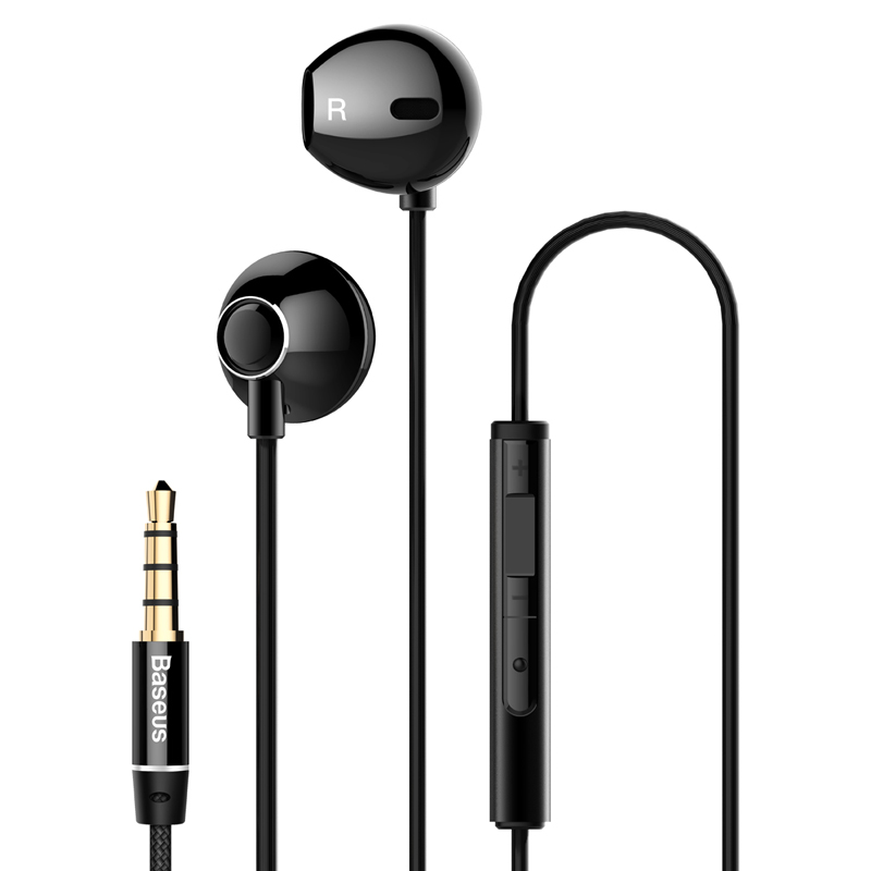 

Baseus Encok H06 HiFi Bass Earphone 3.5mm Wired Control Headphone Earbud with Mic for iPhone Xiaomi