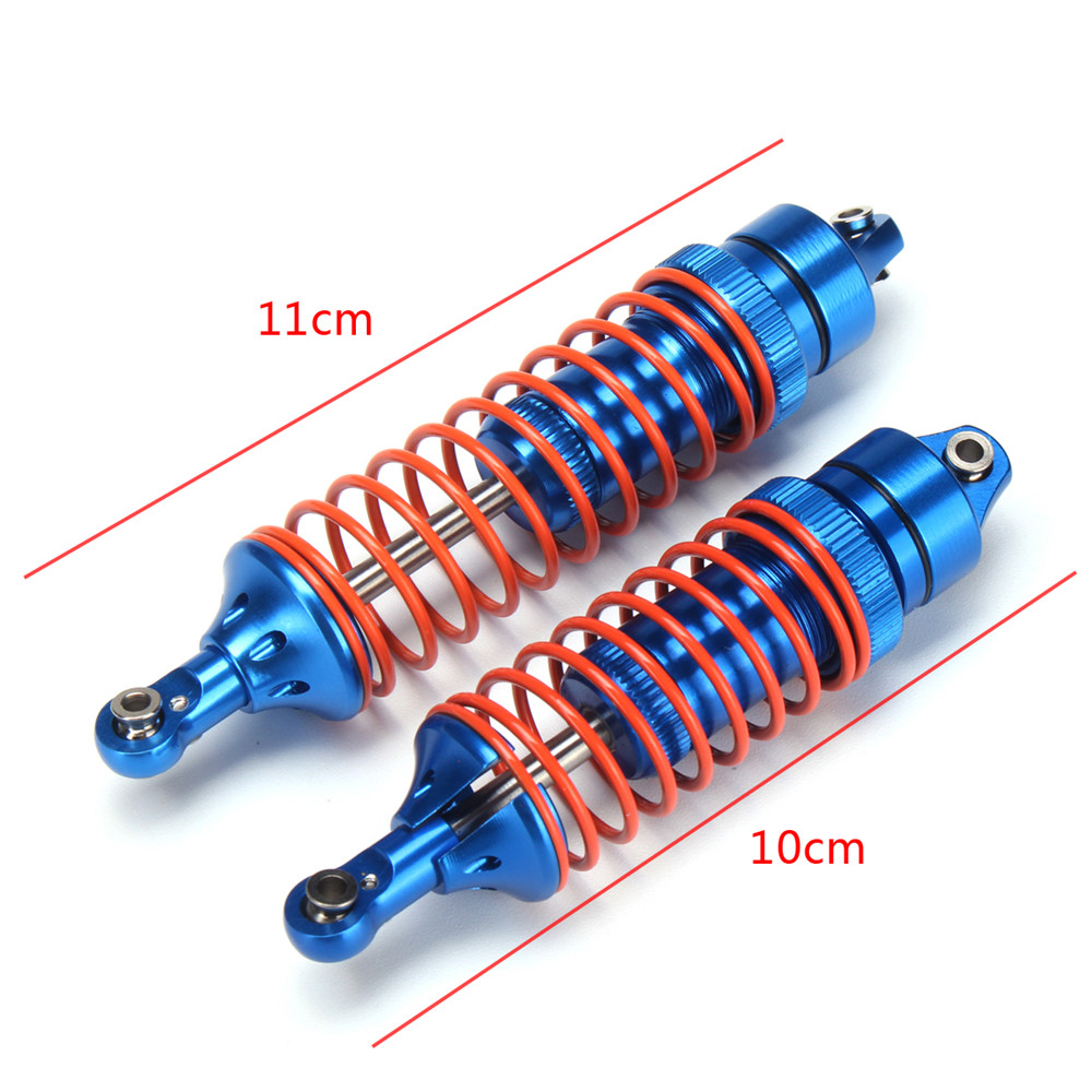 4PC Front Rear Aluminum Shock Absorber +8PC Springs For Traxxas Slash VXL 4x4 2WD XL5 Rc Car Parts - Photo: 8
