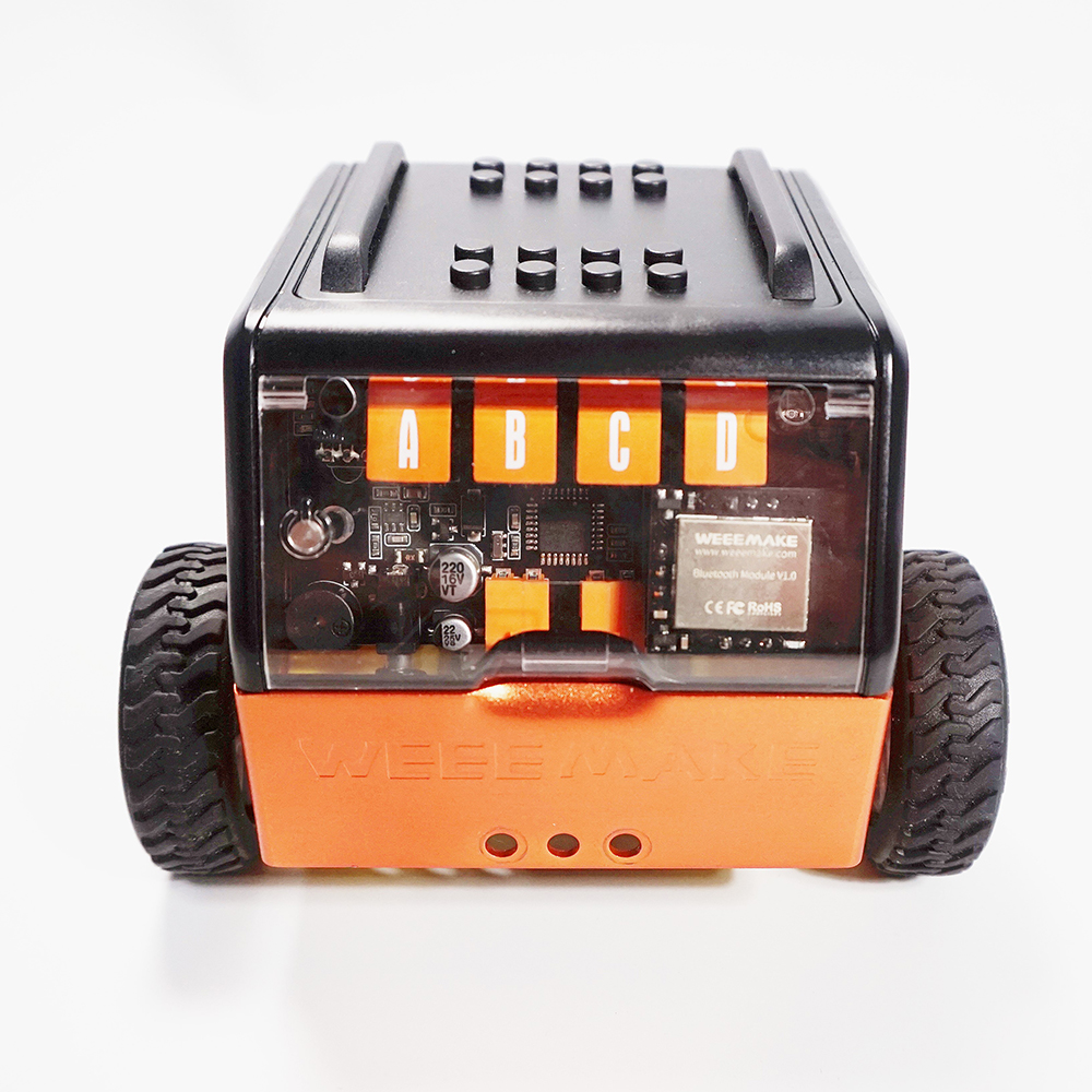 WeeeMake WeeeBot Mini Smart RC Robot Car Infrared APP Control Programmable Obstale Avoidance Robot Car - Photo: 7