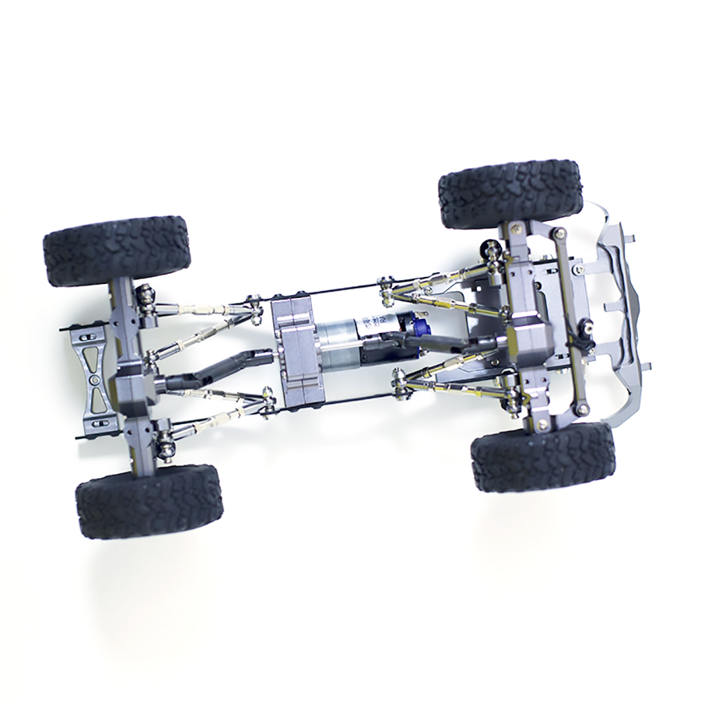 WPL C14 C24 1/16 Metal RC Car Chassis Upgrade Parts RC Vehicle Models - Photo: 3