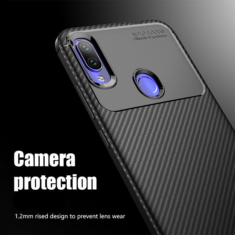 Bakeey Armor Bumper Shockproof Soft Silicone Protective Case for Xiaomi Redmi Note 7/ Redmi Note 7 PRO Non-original