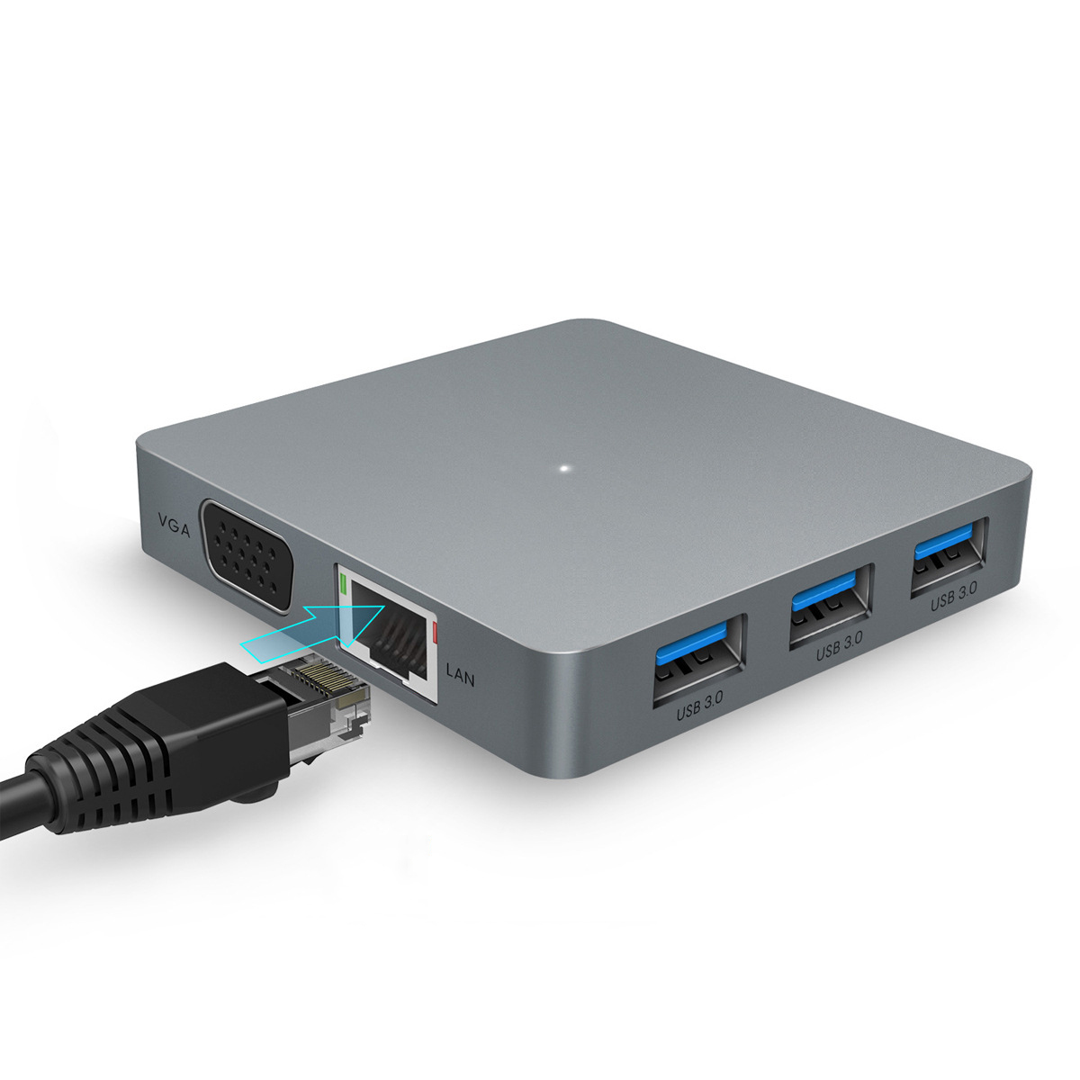 Bakeey Eleven-in-one Type-C para Adaptador de Placa de Rede Notebook Multi-função HD Docking Station USB3.1 HUB