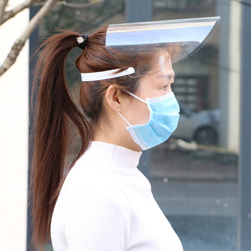 Anti-fog Protective Mask HD Transparent Child Adult Full Face Splash Mask