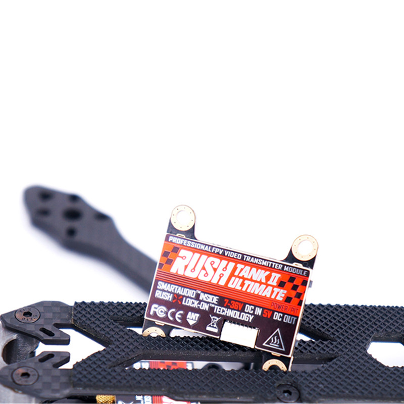 RUSH TANK II V2 Ultimate 5.8G 48CH Raceband PIT/25/200/500/800mW Switchable 2-8S VTX FPV Transmitter for RC FPV Racing Freestyle Nazgul5 Tyro129 - Photo: 3