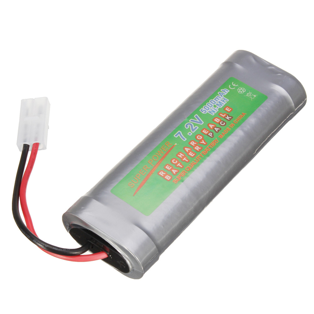 

7.2V 5000mAH Ni-MH Rechargeable Battery Pack for Toy Vehicle/Boat/AirPlane