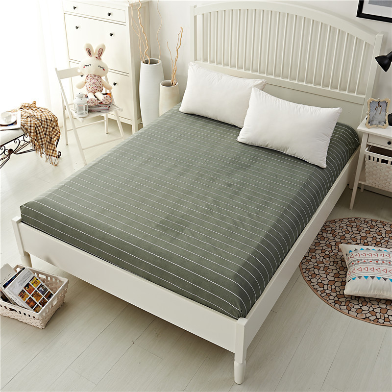 

Honana WX-05 100% Polyester Fashionable Fitted Elastic Bedsheet Mattress Cover Bedding Linens Bed Sheets