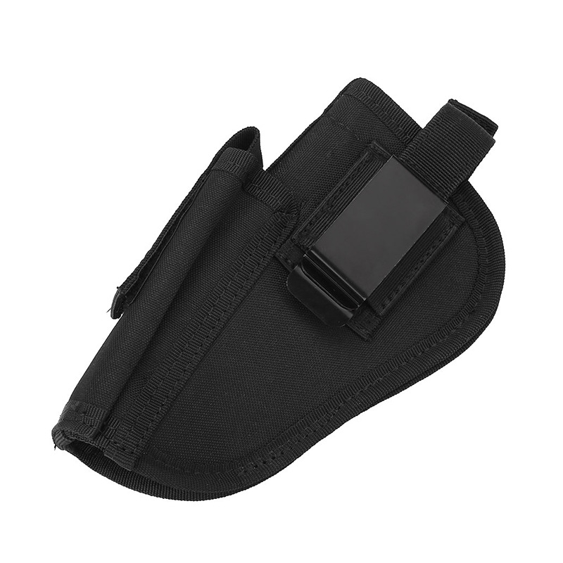 

Nylon Gun Holster Holder Waist Bag For Left/Right Hand Concealed Clip-on Gun Accessories Tactical Equipment