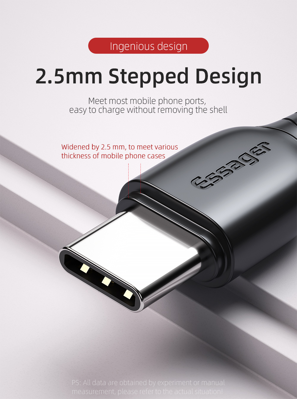 Essager Elasticity 3A USB Type-C Data Cable Fast Charging Cord For Huawei P40 Mate 40 Pro OnePlus 8Pro 8T