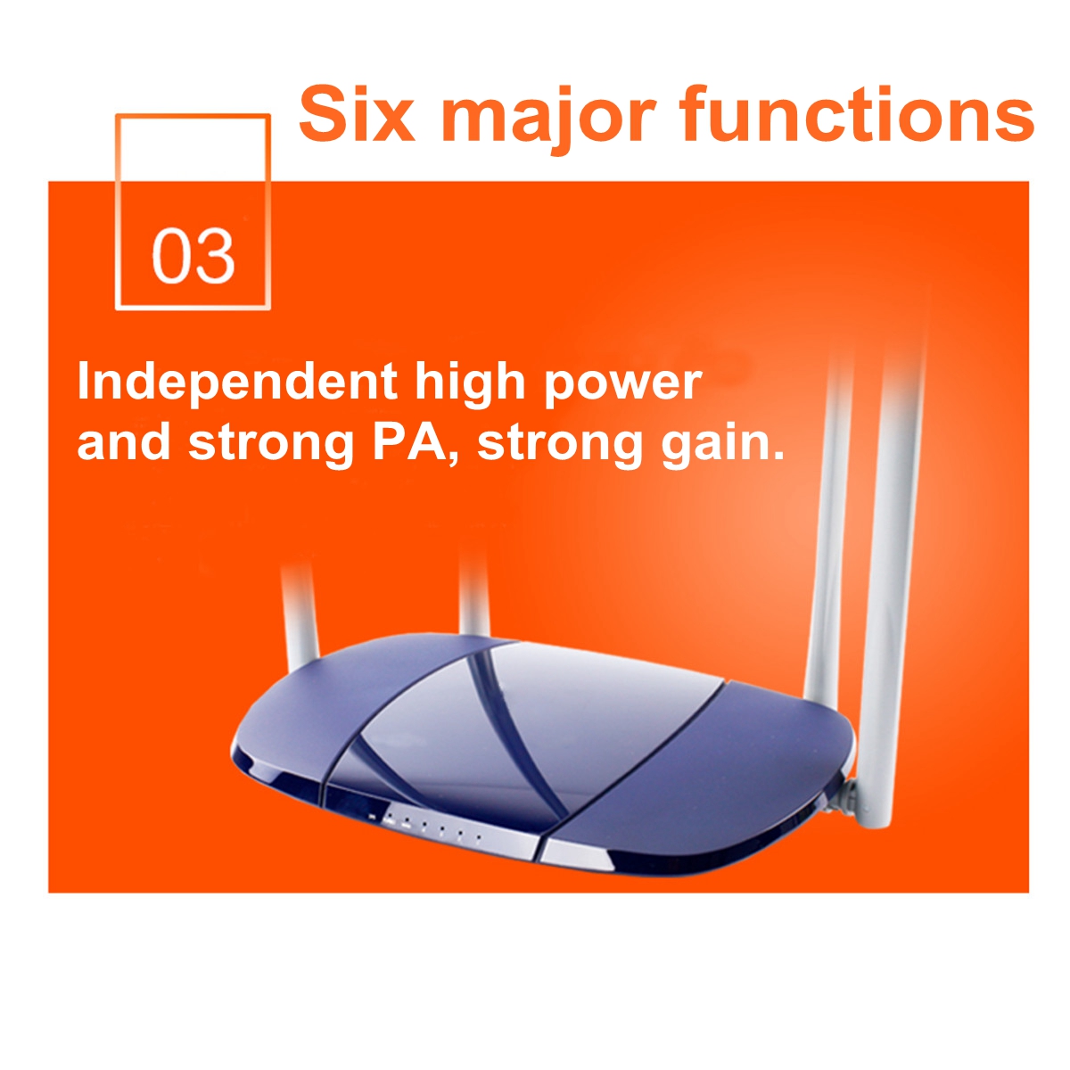 Wifi Repeater High Speed 100M Fiber 300Mbps Wireless Wifi Router One-click Enhancement Wifi High Gain 4 Antenna 9