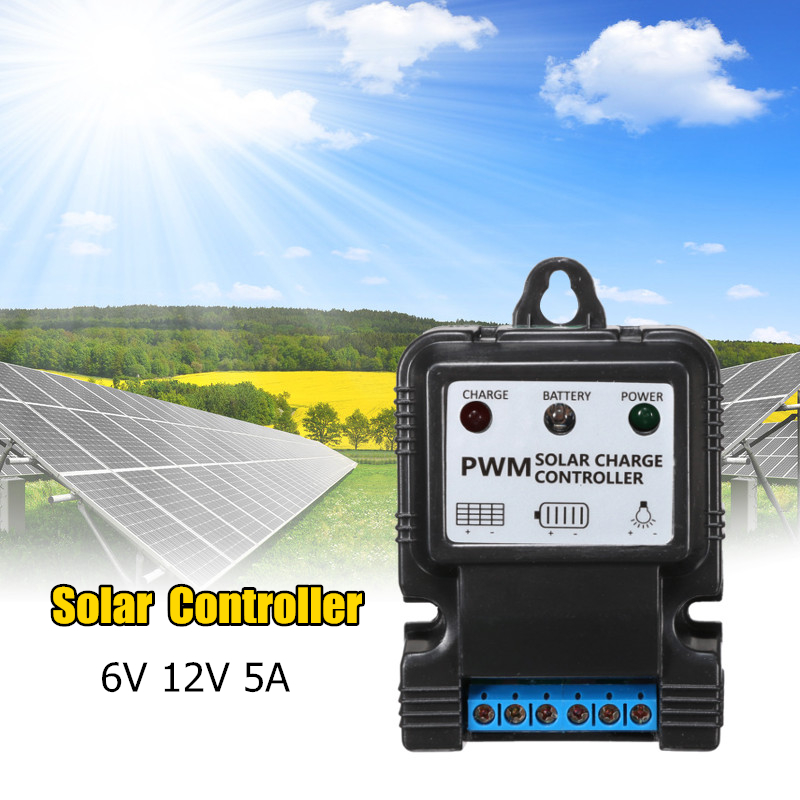 6V/12V 5A/10A Solar Controller PWM Charge Regulator With Intelligent LED Indicator 20