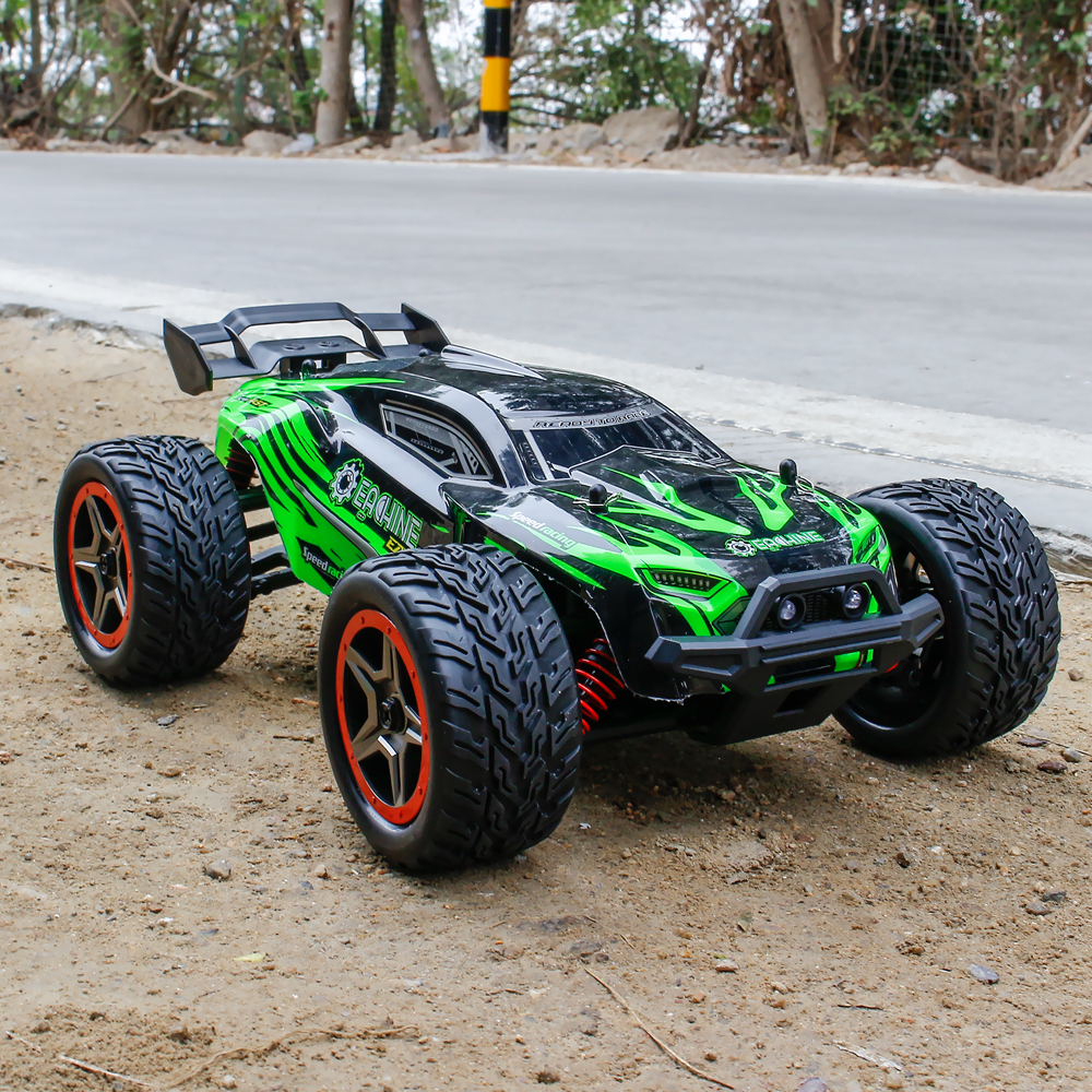 Eachine EAT11 1/14 2.4G 4WD RC Car High Speed Vehicle Models W/ Head Light Full Proportional Control Two Battery - Photo: 21