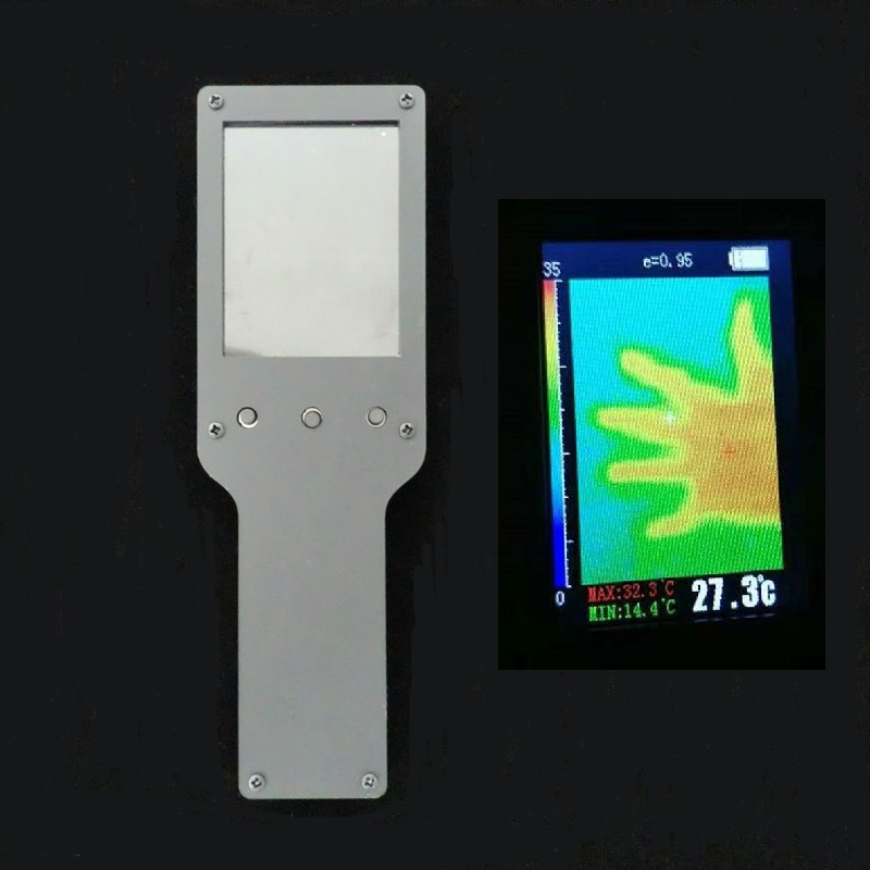 

MLX90640 Инфракрасный тепловизор с литиевым аккумулятором Батарея Разрешение 24 x 32 IR Тепловизор камера Измерение температуры в массиве