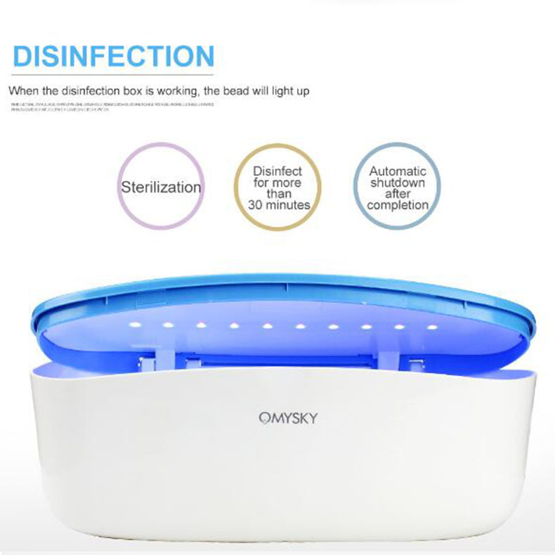 Bakeey Portable UVC Disinfection Box USB Power Phone Sterilizer Disinfection Tool for Watch
