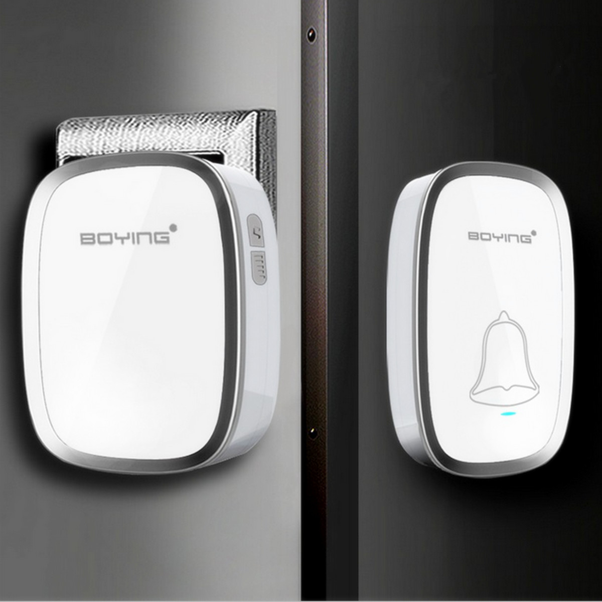 

Waterproof Wireless Cordless Home Digital Doorbell Wall Plug-in Music Door Chime Kit