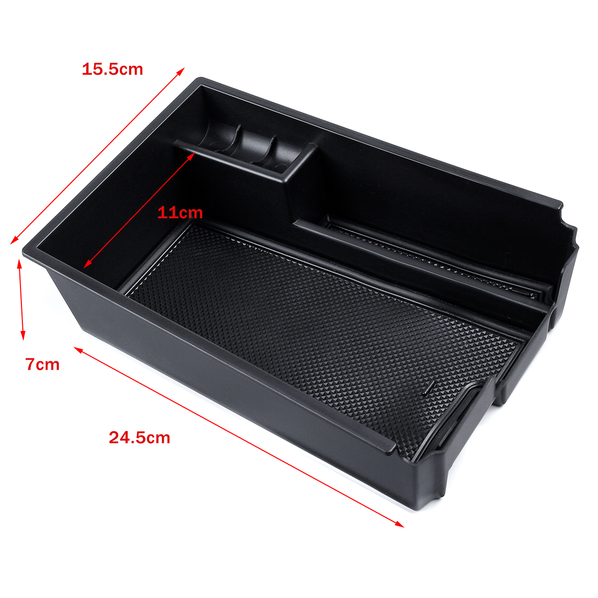Car Center Storage Tray Box Console Armrest Organizer Black Fit For BMW 3 2020