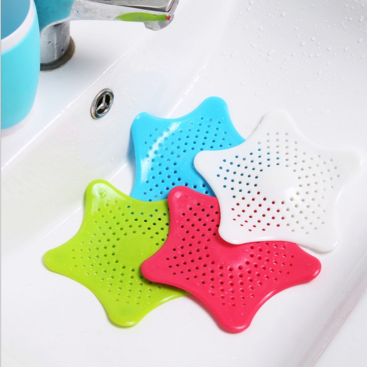 Honana BC-505 Silicone Suckers Drain Protector Kitchen Bathroom Sink Accessories For Bathroom Sucker Sink Filter Sewer Hair Colanders Strainers Filter