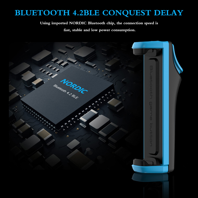 Bakeey bluetooth Gamepad Joystick High Sensitivity Gaming Handle One-click Switching Game Shooting Joystick