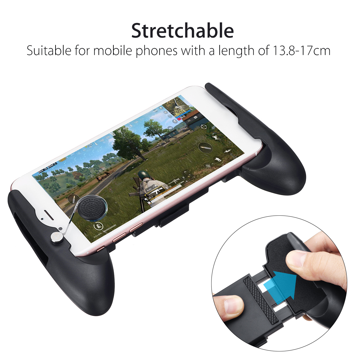 Mobile Game Controller Joystick Trigger Shooter Fire Button Assist Tool Gamepad for PUBG