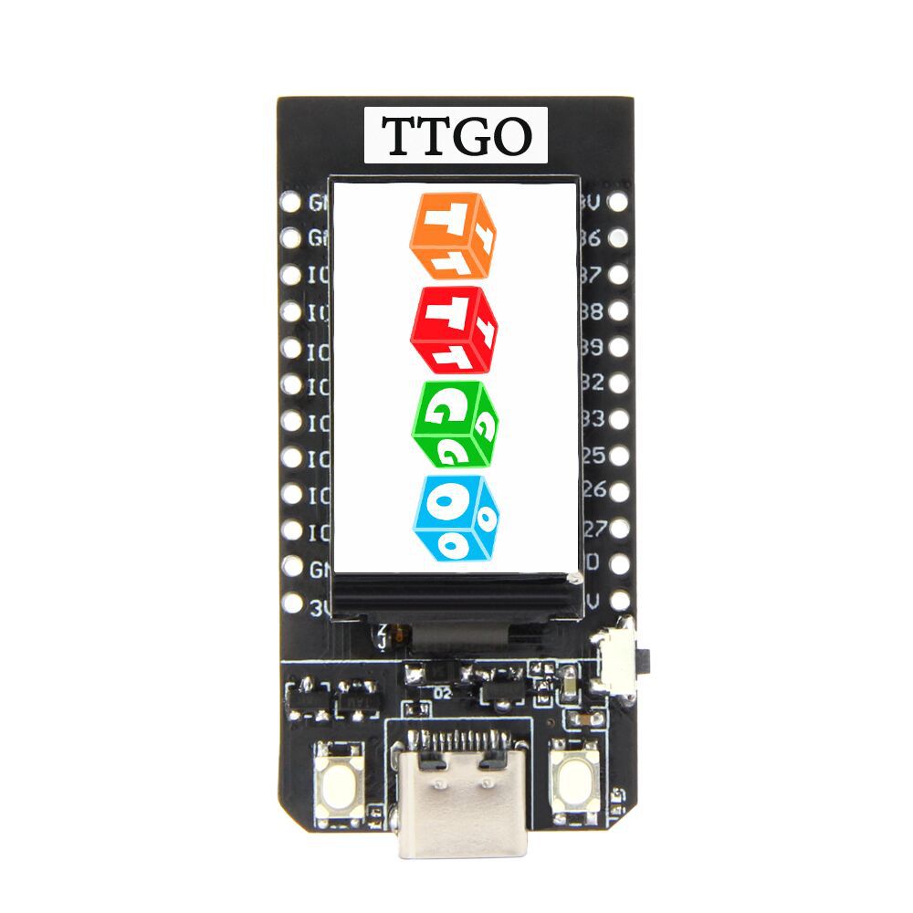 TTGO T-Display ESP32 CP2104 CH340K CH9102F WiFi bluetooth Module 1.14 Inch LCD Development Board LILYGO for Arduino - products that work with official Arduino boards
