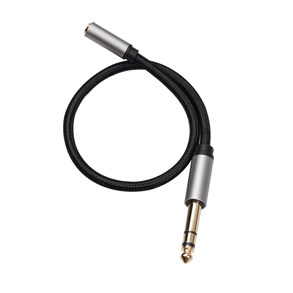 REXLIS 3662A Audio Conversion Cable 6.35mm Male to 3.5mm Female 0.3/1.5/3m Audio Adapter Line