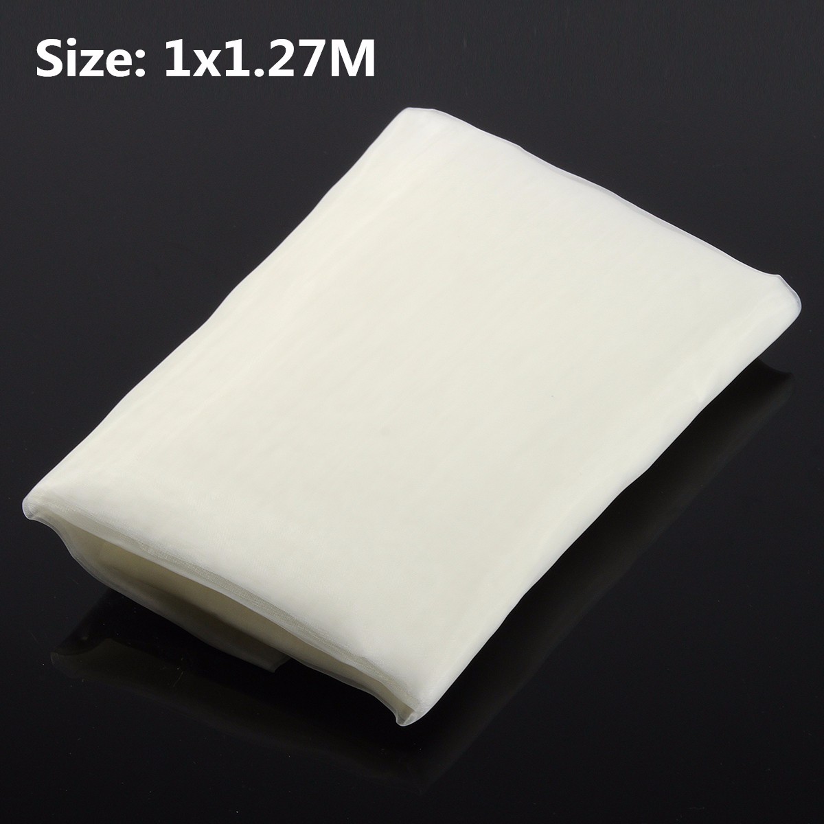 

100x127cm белый шелк трафаретная печать ткани ткань 110 меш 43t