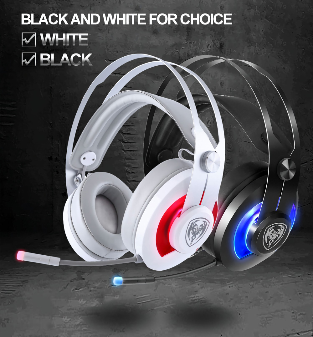 SOMiC G200 7.1 Surround Sound USB Wired Gaming Headphone Headset with Noise Reduction Mic 36