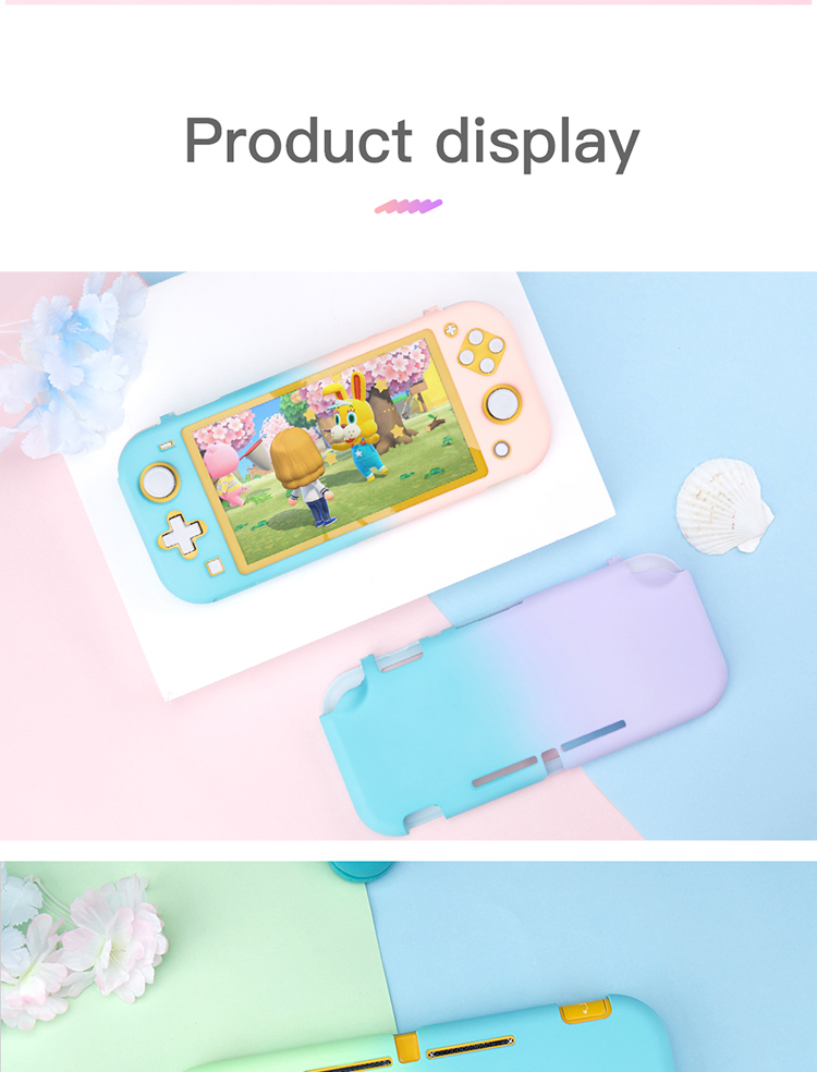 DATA FROG Protective Case For Nintendo Switch Lite Hard Cover Shell Mix Colorful Back Cover For Nintendo Switch lite Console