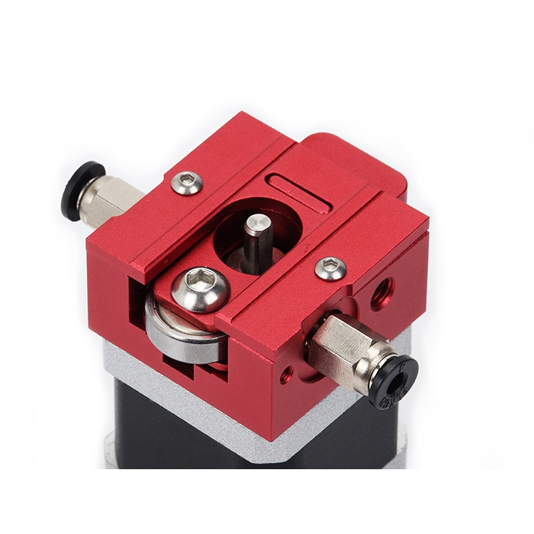 Red DIY Reprap Bulldog All-metal 1.75mm Extruder Compatible J-head MK8 Extruder Remote Proximity For 3D Printer Parts 7