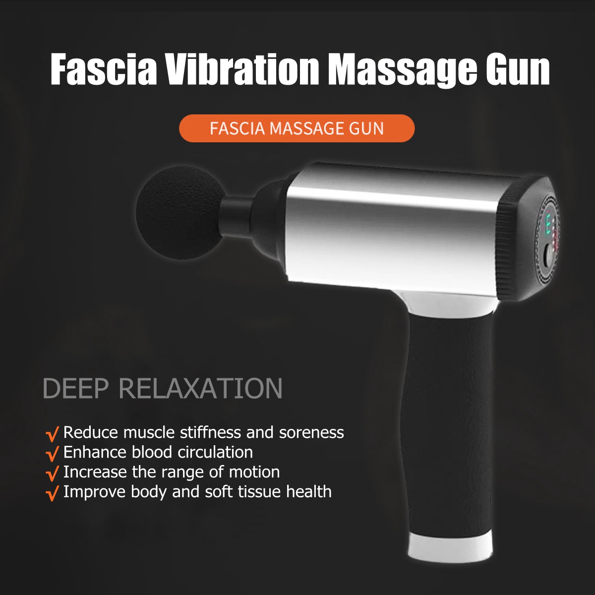 100~240V 50/60Hz Electric Massager High Frequency Vibrating
