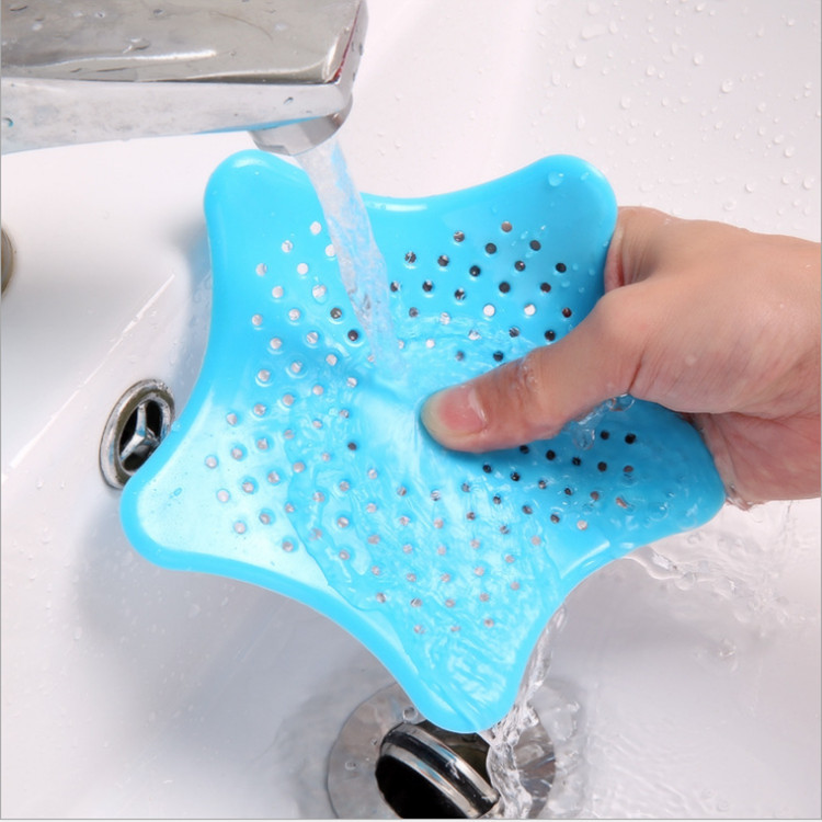 Honana BC-505 Silicone Suckers Drain Protector Kitchen Bathroom Sink Accessories For Bathroom Sucker Sink Filter Sewer Hair Colanders Strainers Filter